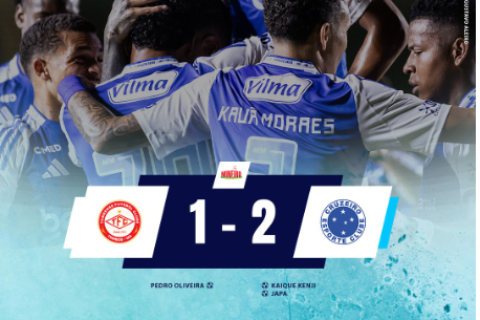 VITÓRIA FORA DE CASA! 🦊💙 O Cruzeiro venceu o Tombense por 2 a 1 atuando fora de casa, em jogo válido pela 2ª rodada do Campeonato Mineiro. Kaique Kenji e Japa marcaram para a Raposa, ainda no primeiro tempo.